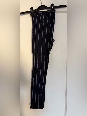 Il Gufo Blue Pants with White Pinstripes
